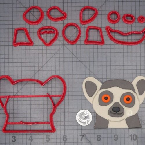 Meerkat Head 266-L817 Cookie Cutter Set