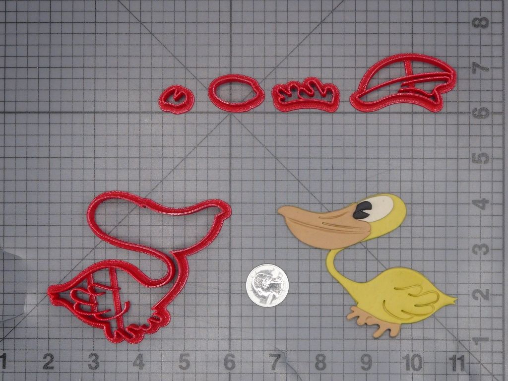 Pelican Bird 266-L841 Cookie Cutter Set