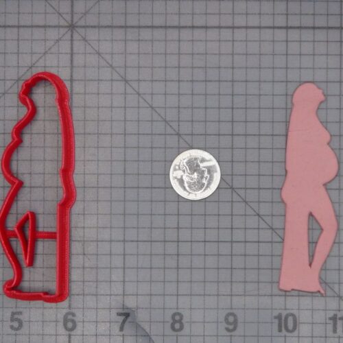 Pregnant Woman 266-L975 Cookie Cutter