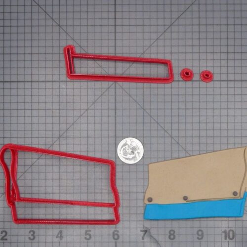 Screen Printing Squeegee 266-L865 Cookie Cutter Set