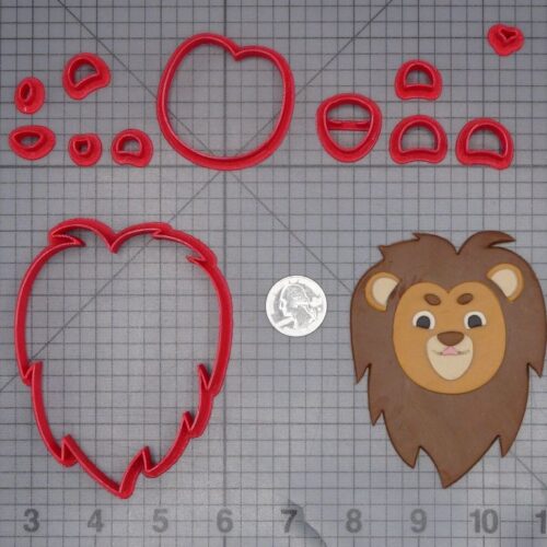 Lion Head 266-L893 Cookie Cutter Set