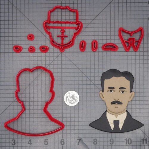 Nikola Tesla 266-L870 Cookie Cutter Set