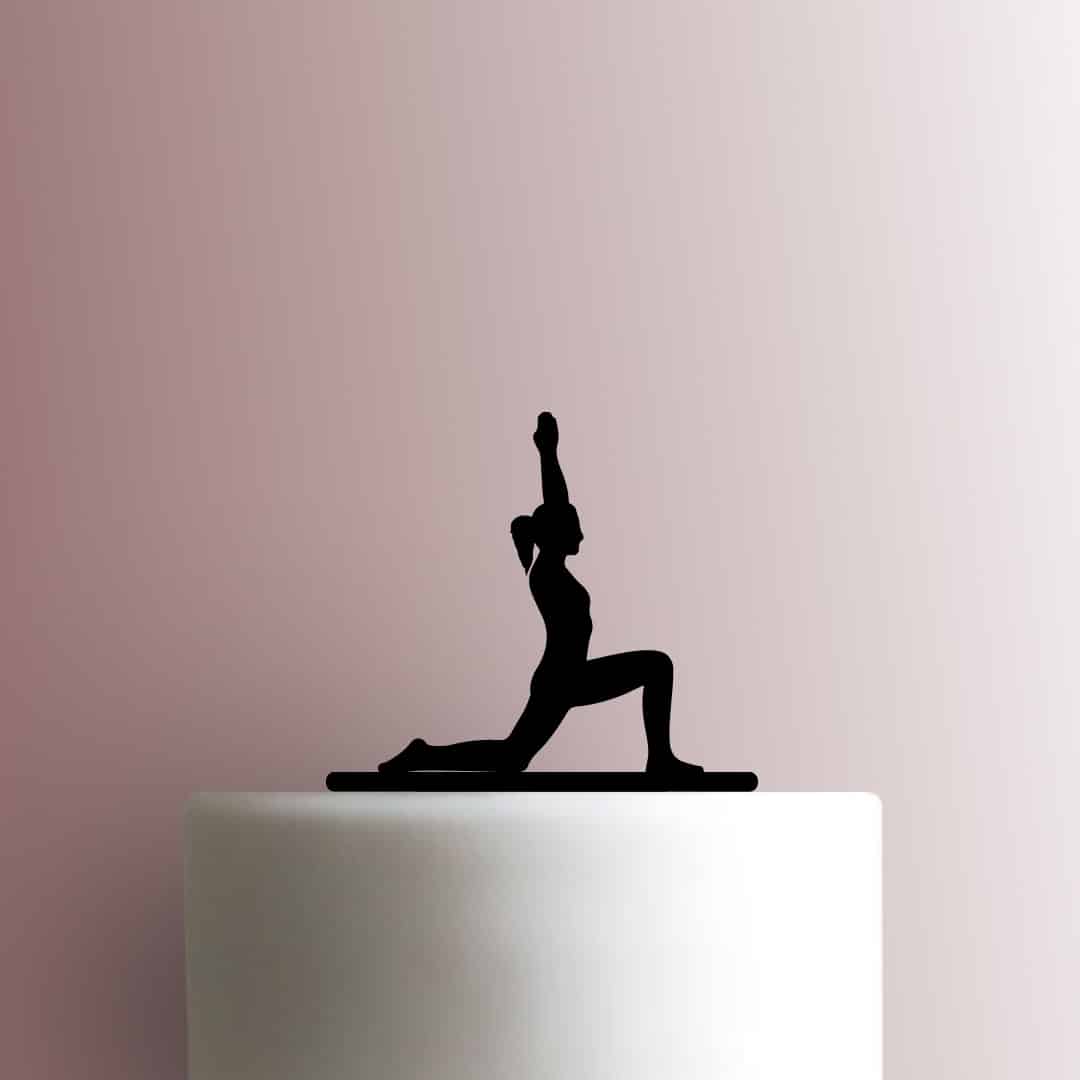 Yoga Pose 225-C160 Cake Topper