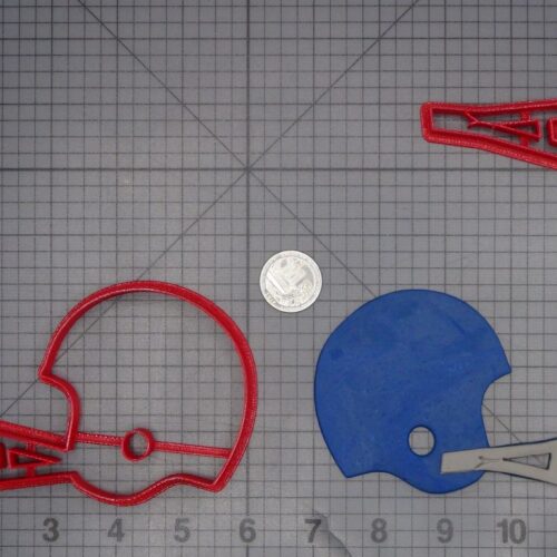Football Helmet 266-L911 Cookie Cutter Set