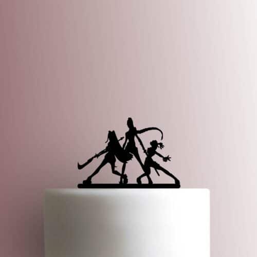 K Pop Demon Hunters - Huntrix 225-C166 Cake Topper