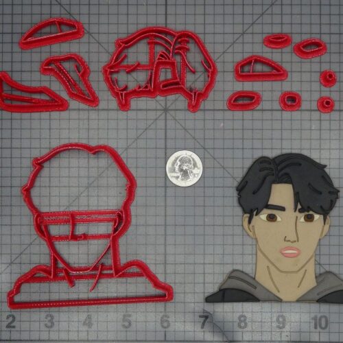 K Pop Demon Hunters - Jinu 266-M516 Cookie Cutter Set