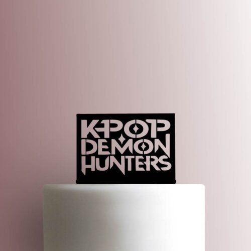 K Pop Demon Hunters Logo 225-C164 Cake Topper
