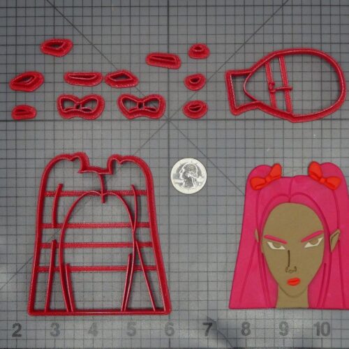 K Pop Demon Hunters - Mira Head 266-M517 Cookie Cutter Set