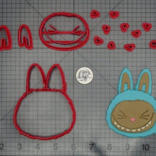 Labubu Head 266-M339 Cookie Cutter Set