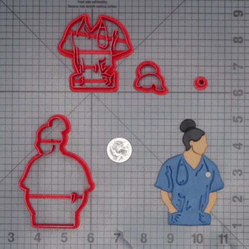 Nurse 266-L942 Cookie Cutter Set