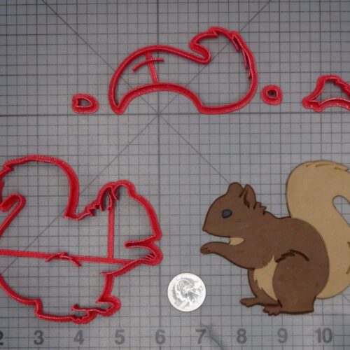 Squirrel 266-M014 Cookie Cutter Set